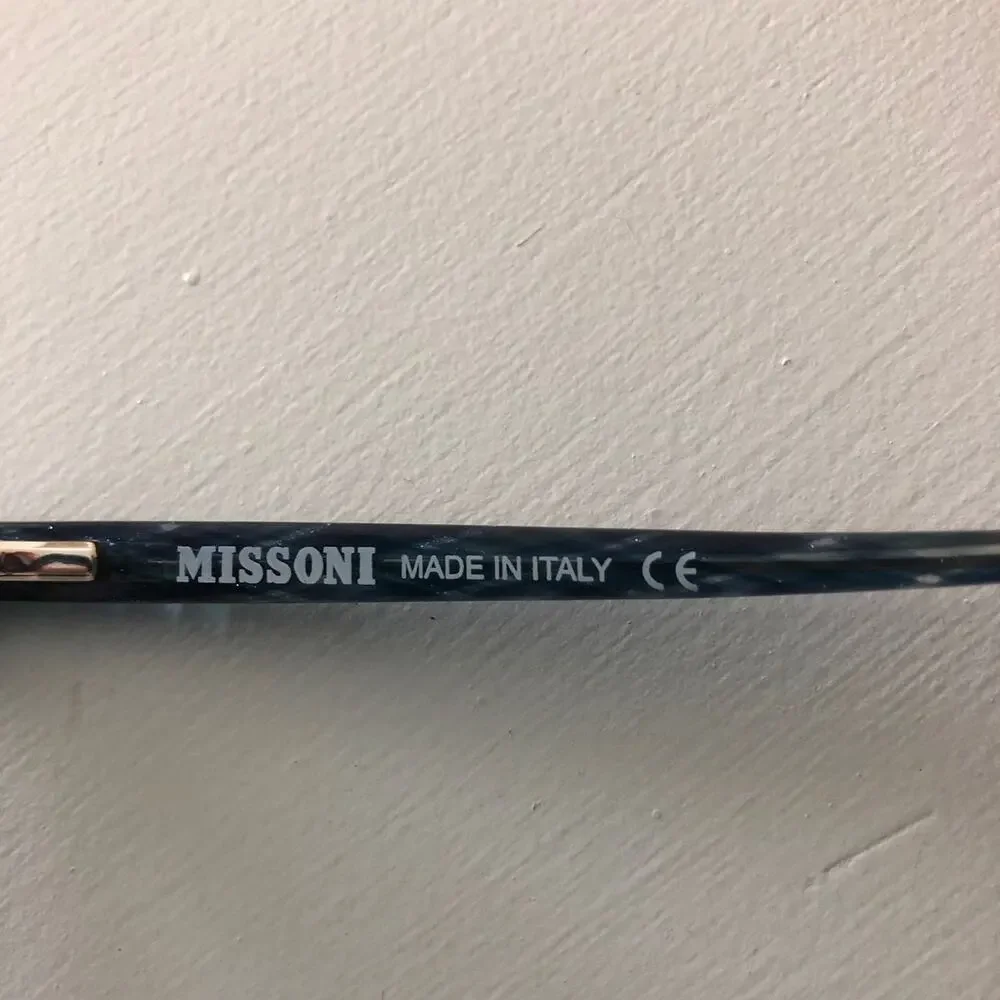New Missoni Frames Eyeglasses Blue 52/17